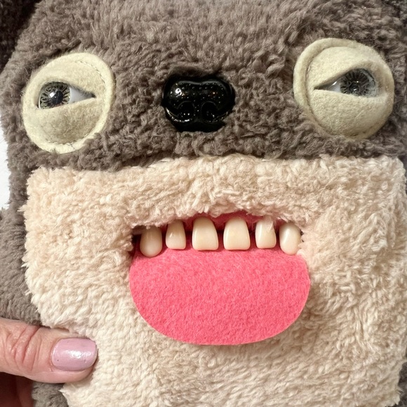 Fuggler New Fuggs on the Block 9 inch Scarescome Square Bear - Picture 5 of 8
